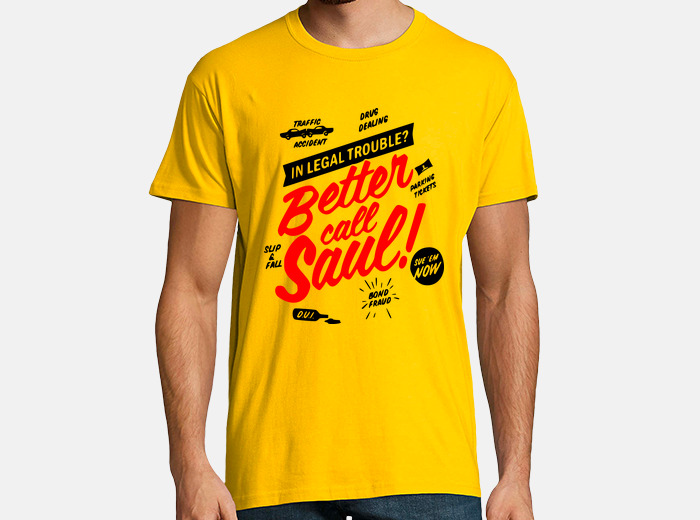 Better call saul t shirt hotsell