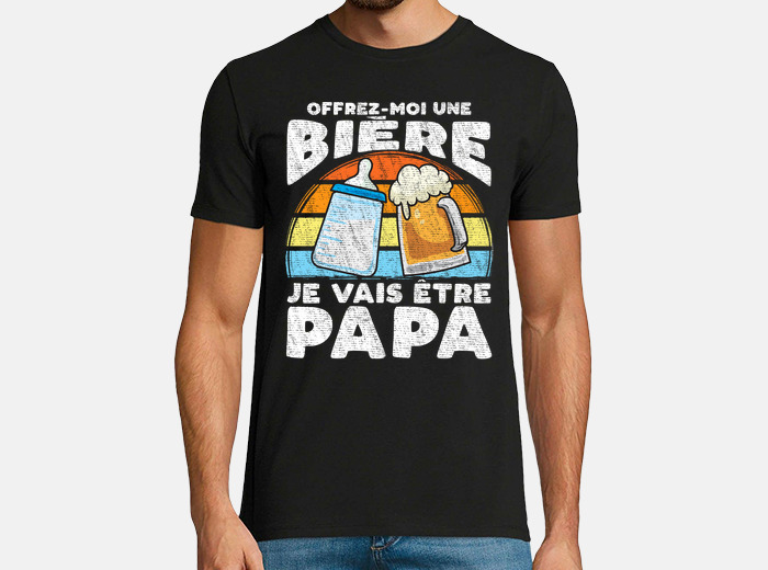 Je vais etre papa best sale t shirt