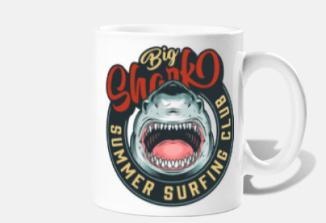 big shark mug