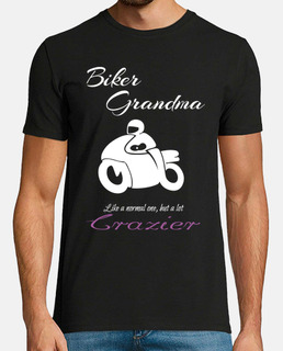 biker grandma white grandmother biker o