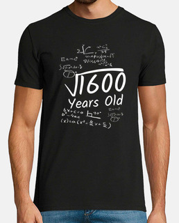 Birthday 40 square root of 1600