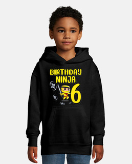 Birthday Ninja 6 Years Old Bday Party