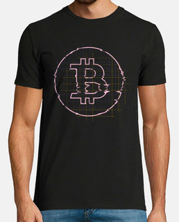 Bitcoin Distorsionado Pantalla