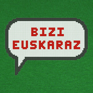 Camisetas Bizi euskaraz