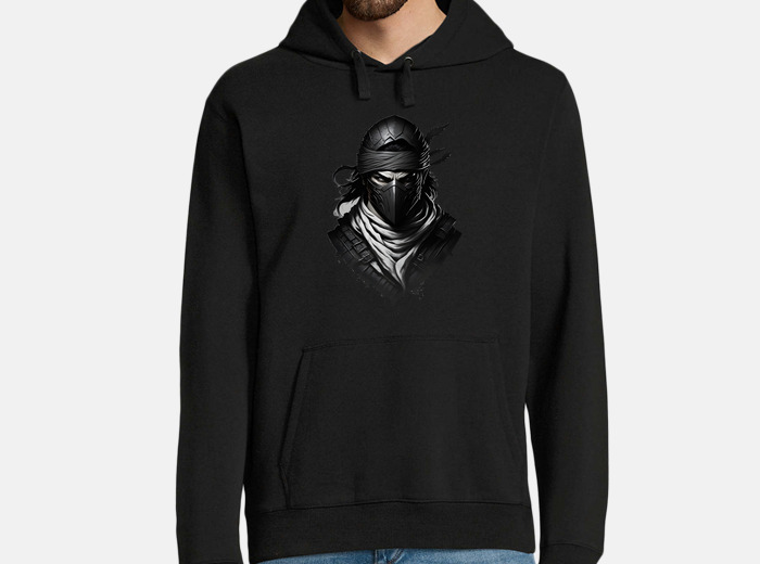 Black ninja hoodie hotsell
