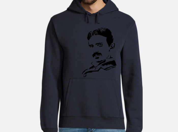 Black sweatshirt nikola tesla hoodie tostadora