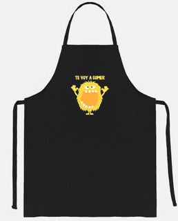 black apron i&#39;m going to eat you. cooking gifts