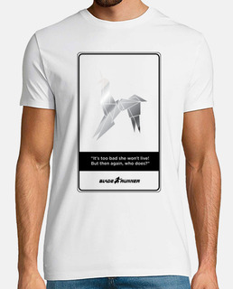 Blade Runner Unicornio. Fondo Claro. Camisa