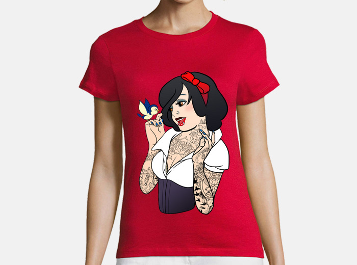Camiseta blancanieves goth laTostadora