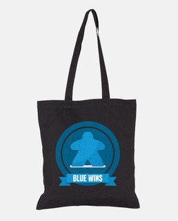 Blue Meeple Wins Design