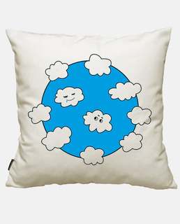 Blue Sky Happy Funny Clouds