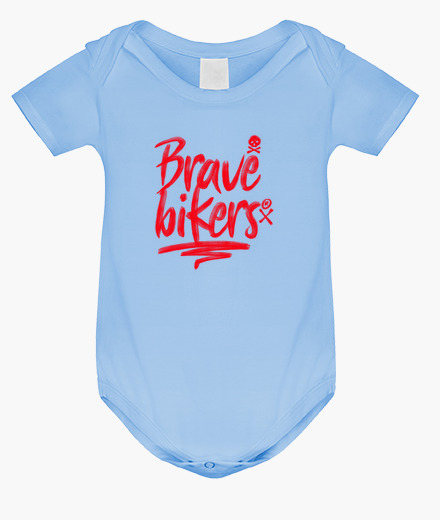 Body bebé Brave Bikers Brush Red
