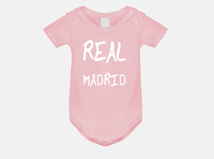 Body Rosado Real Madrid para Bebés