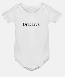 Body bebé Juego de Tronos Dracarys Targaryen Negro 6-12 meses 