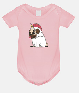 Body Perro Carlino Unicornio Pug