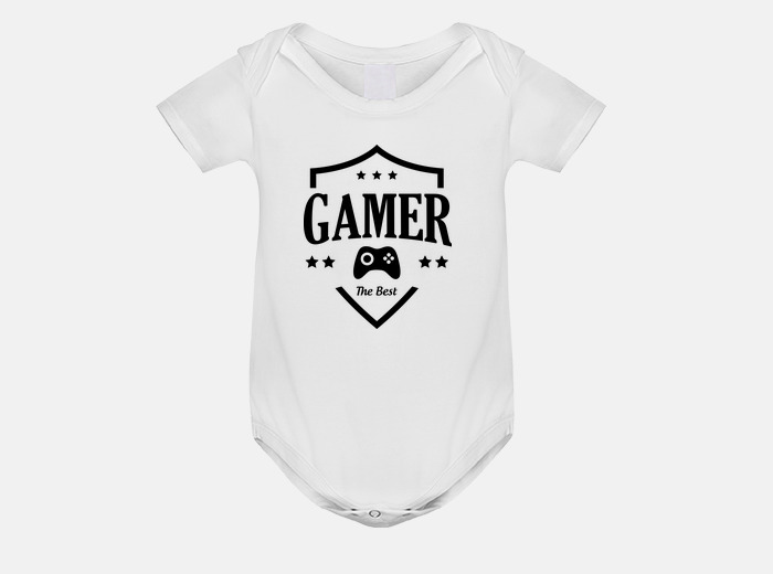 Bodysuit baby gamer - gaming - geek baby's... | tostadora