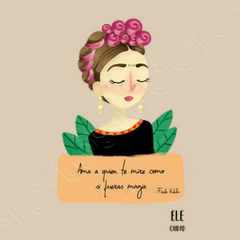Bolsa tela frida kahlo laTostadora