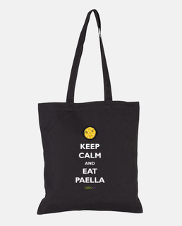 Bolsa de tela - Keep Calm and Eat Paella