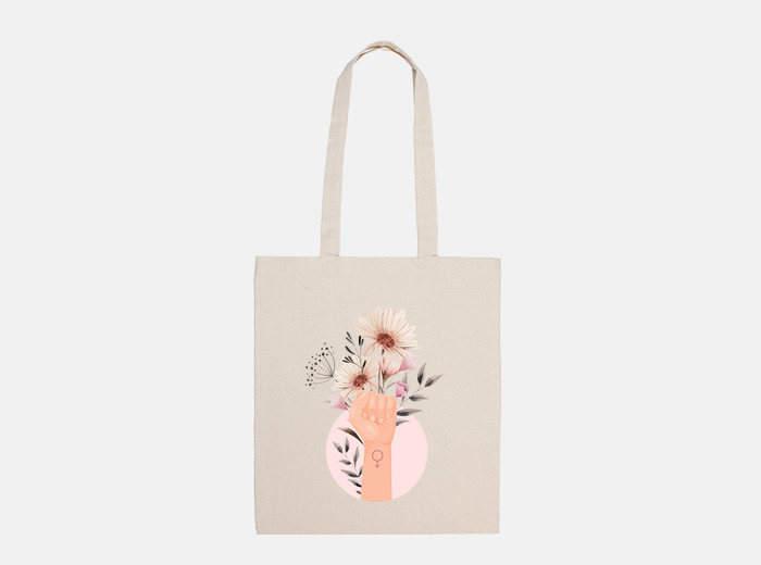 Bolsas de best sale tela feministas