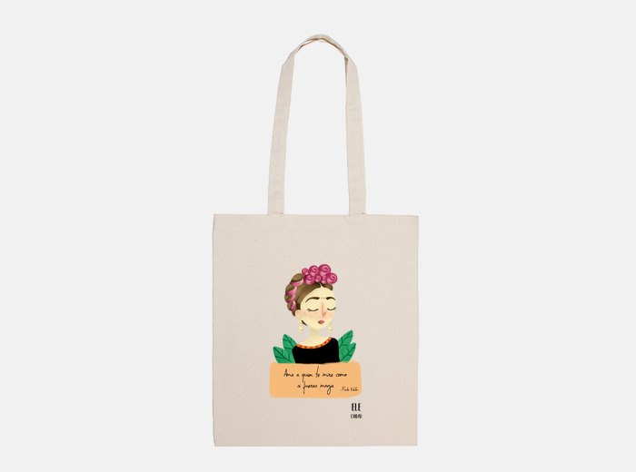 Tote bag tela Frida Kahlo