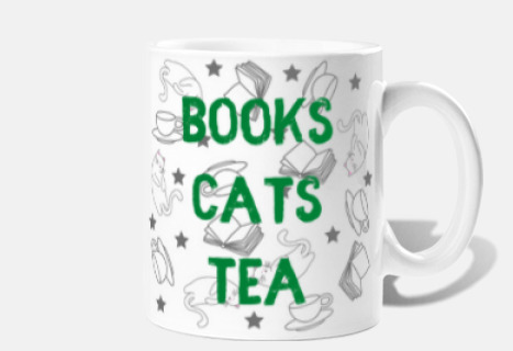 Books, cats, tea