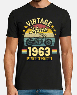 Born March 1963 Vintage 60th Birthday