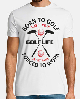 Born to golf forced to work
