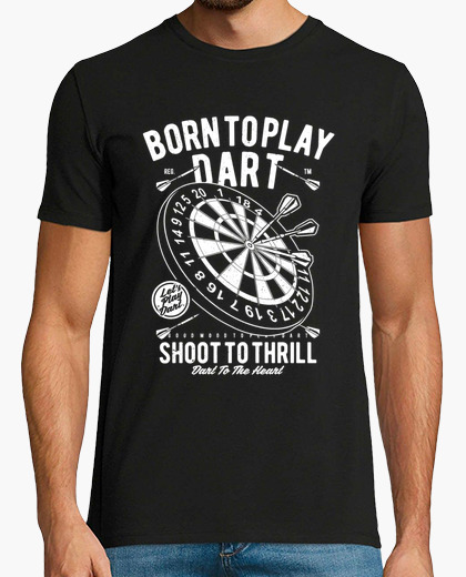 Born to play dart t-shirt