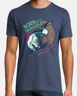 Born to snowboard, forced to work