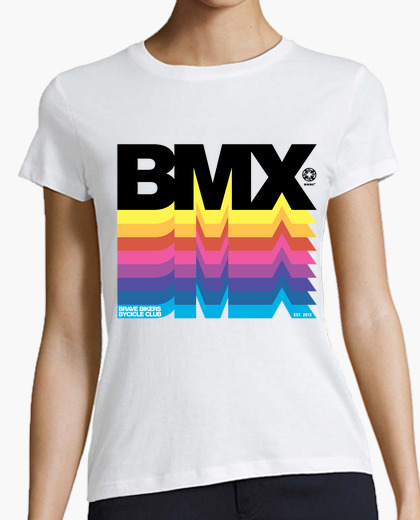 Brave bikers bmx black t-shirt