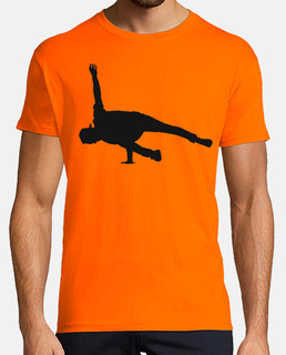BreakDance Silueta BreakDancer Negro