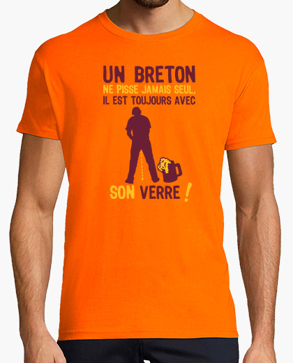 t shirt breton humour