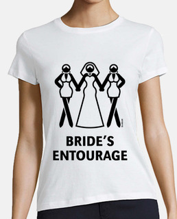 bride s entourage - hen party - black
