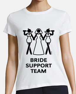 bride support team - hen party - black