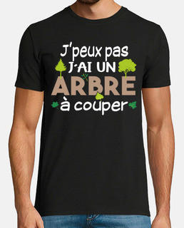 Bûcheron. Forestier métier charpentier
