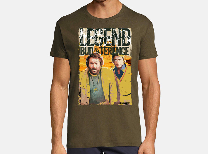 Magliette bud spencer on sale e terence hill