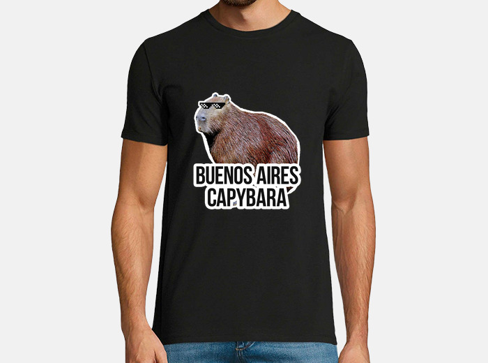 Camiseta Capivara Meme Fofo Latinoamerica Unissex