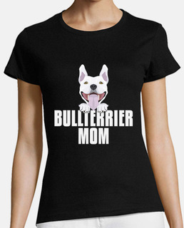 bull terrier mamá perro mamá