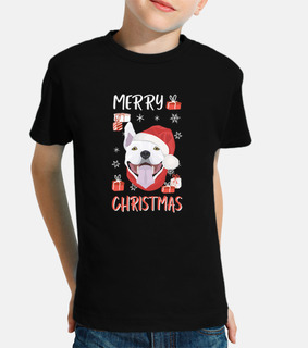bull terrier merry christmas