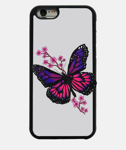 butterfly with blossom