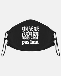 Masques En Tissu Je M En Fous Avec Livraison Gratuite Tostadora Fr