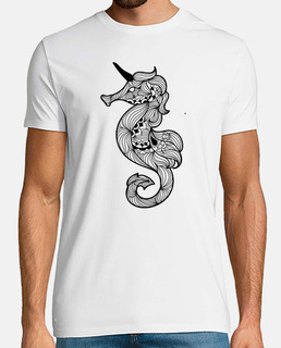 caballo de mar mandala unicornio caball