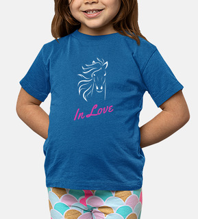 caballo enamorado 2 camiseta de equitac