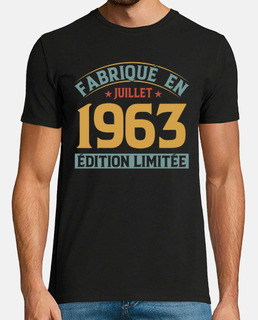 Cadeau anniversaire juillet 1963 - 60 ans en 2023