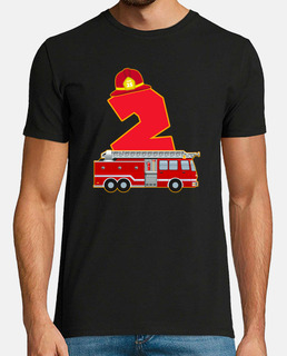 cadeau de camion de pompier pompier pompier 2e anniversaire