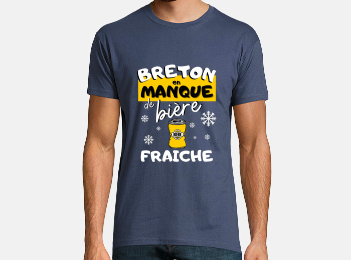 Tee-shirt cadeau homme humour breton