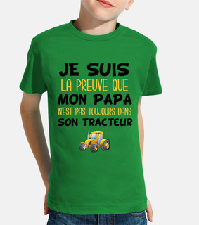 Cadeau humour, agriculteur, tracteur, f