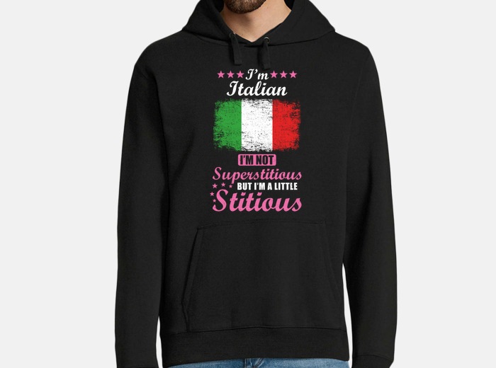 Sweat cadeau italien drôle disant italie | tostadora