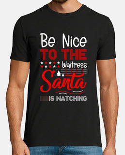 cadeaux de noël drôles serveuse santa e