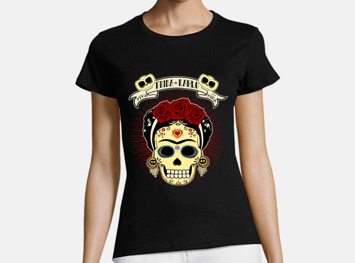 Playera calavera mexicana frida kahlo laTostadora Mexico